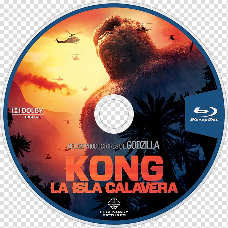 Skull Island King Kong Blu-ray disc DVD Compact disc, skull island transparent background PNG clipart