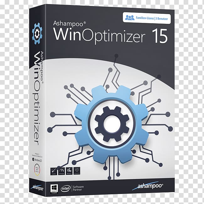 Ashampoo WinOptimizer Product key Program optimization , catalog cover transparent background PNG clipart