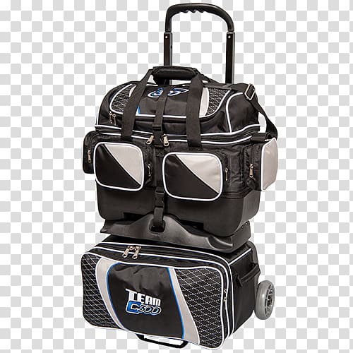 Columbia 300 Bags Team Columbia Four Ball Roller, Black/Silver, Bowling Bags Pro shop, team brunswick bowling shoes transparent background PNG clipart