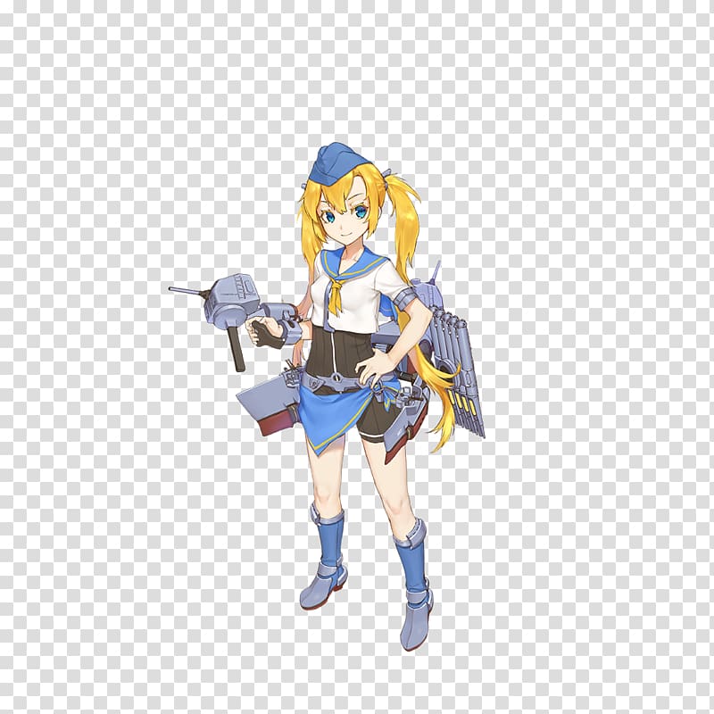 Battleship Girls USS Johnston (DD-557) Japanese battleship Yamato Fletcher-class destroyer, others transparent background PNG clipart