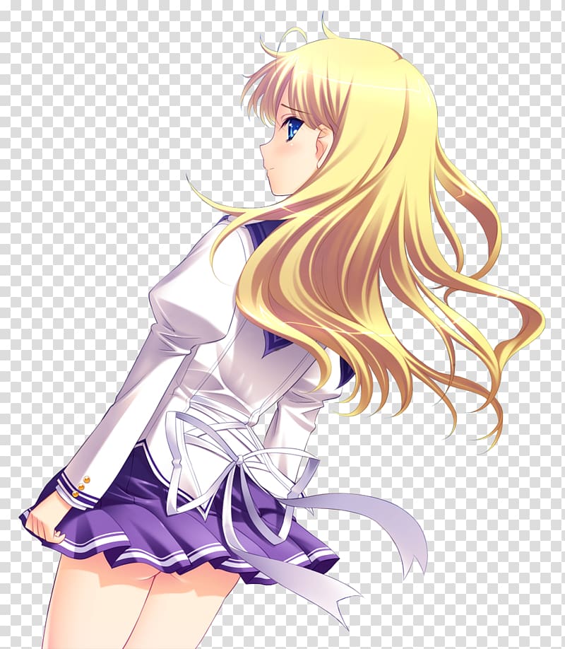 Japanese Anime Hairstyle PNG Transparent, Japanese Anime Female