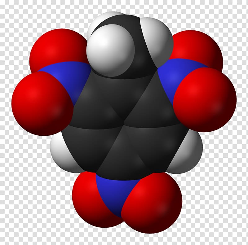 Molecule TNT Chemistry Space-filling model Matter, others transparent background PNG clipart