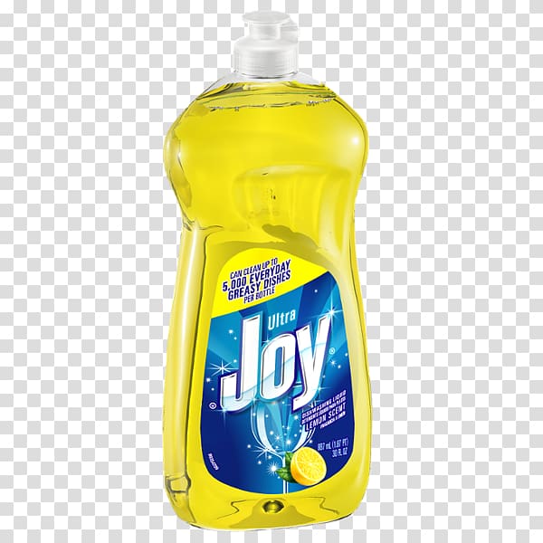 Dishwashing liquid Joy Dishwasher detergent, soap transparent background PNG clipart