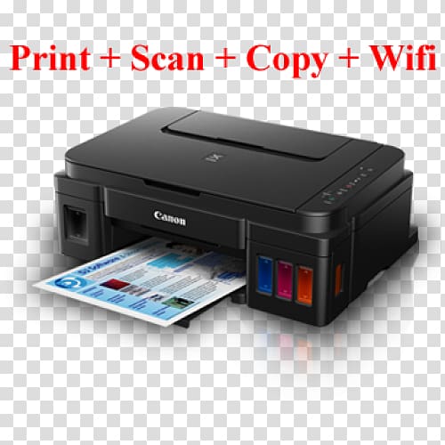 Inkjet printing Canon PIXMA G3400 Inkjet A4 wi-fi Printer Laser printing, list all samsung laptop computers transparent background PNG clipart
