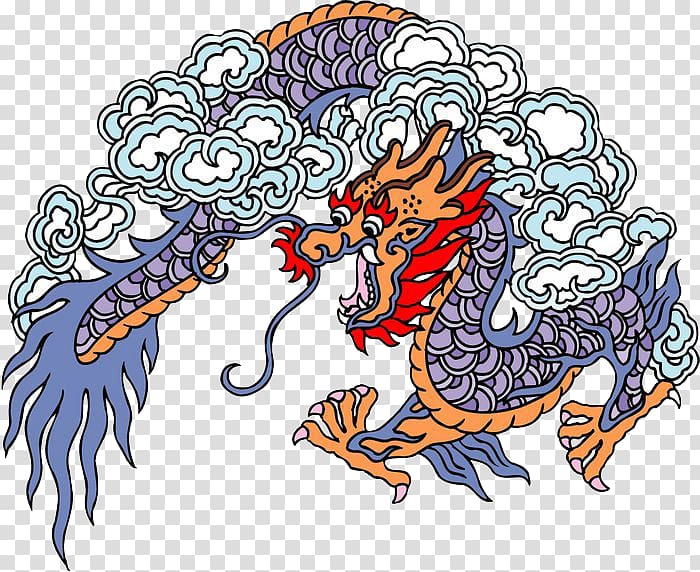 China Chinese dragon Dragon Boat Festival Traditional Chinese holidays, Chinese dragon transparent background PNG clipart