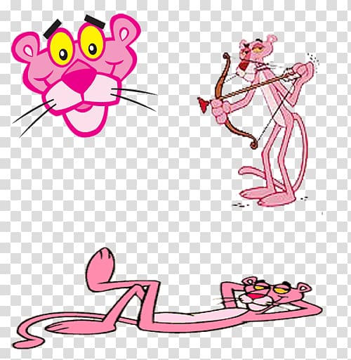 The Pink Panther Drawing Comedy, pantera rosa transparent background PNG clipart