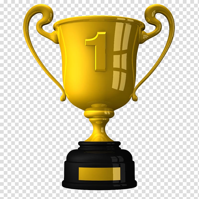 Trophy Award, mini transparent background PNG clipart