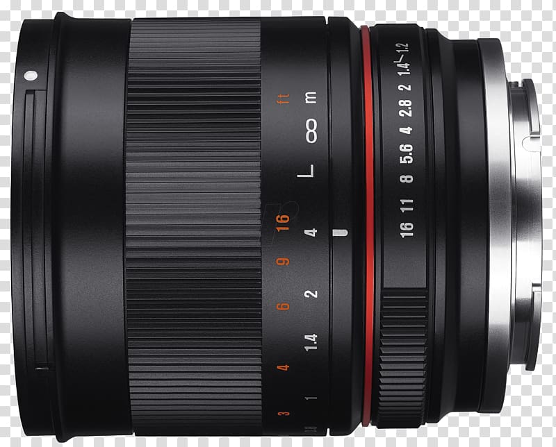 Canon EF 50mm lens Samyang Optics Camera lens Sony E-mount Micro Four Thirds system, mt fuji transparent background PNG clipart