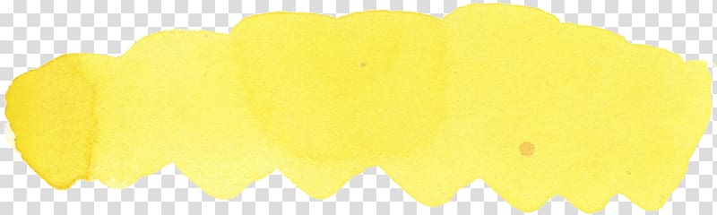 Yellow Watercolor painting Pinceau à aquarelle Microsoft Paint, others transparent background PNG clipart