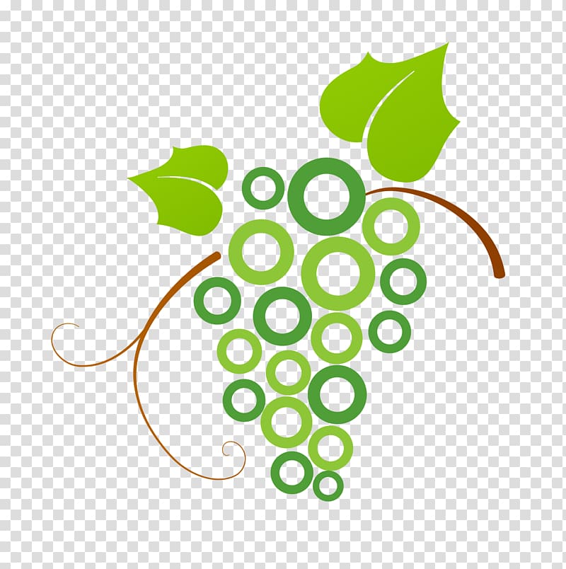 green grapes illustration, Logo Common Grape Vine, Green, fresh grape logo transparent background PNG clipart
