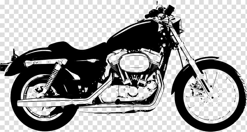 Harley-Davidson Sportster Motorcycle , Harley transparent background PNG clipart