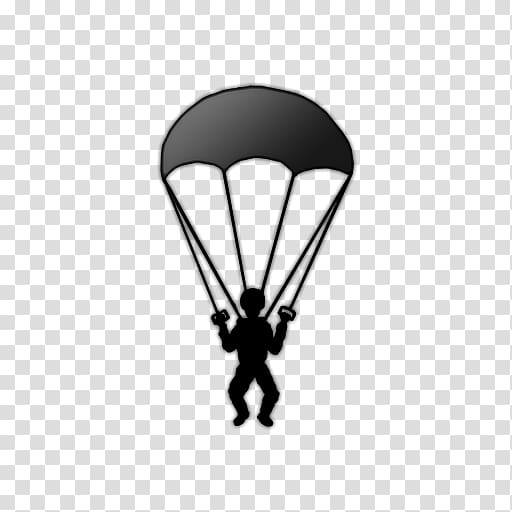 skydivers clipart flower