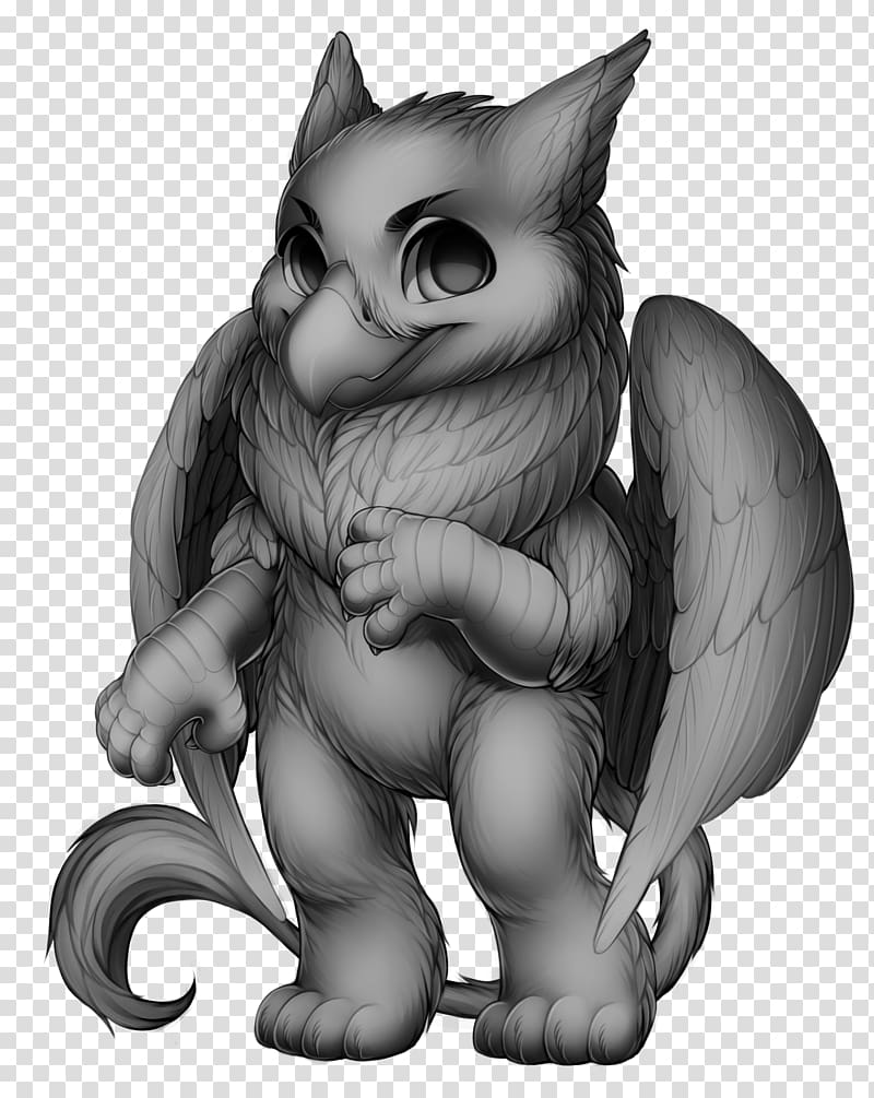 Whiskers Griffin Robot Furry fandom Dragon, Griffin transparent background PNG clipart