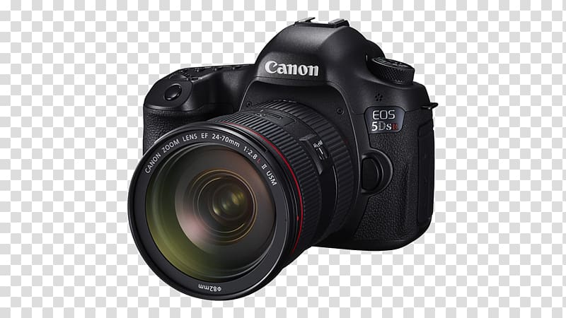 Canon EOS 5DS R Canon EOS 5D Mark III Digital SLR, Camera transparent background PNG clipart