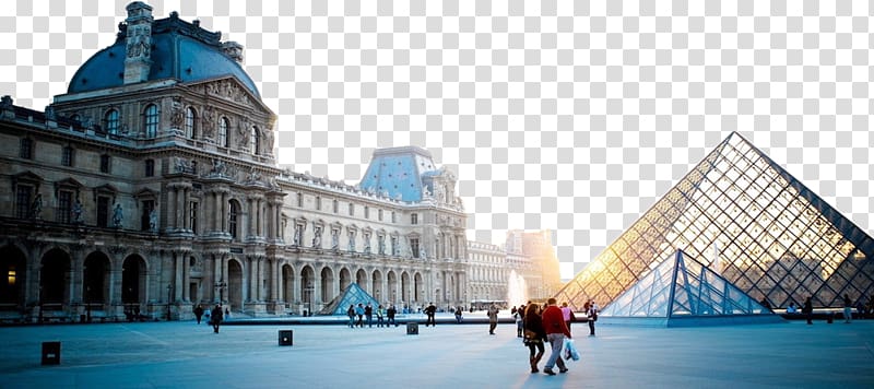 Louver Dome, Musxe9e du Louvre Hotel France Louvre Display resolution , Paris, France transparent background PNG clipart