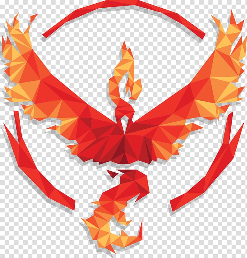 red and orange phoenix illustration, Pokémon GO Which Team Desktop , pokemon go transparent background PNG clipart