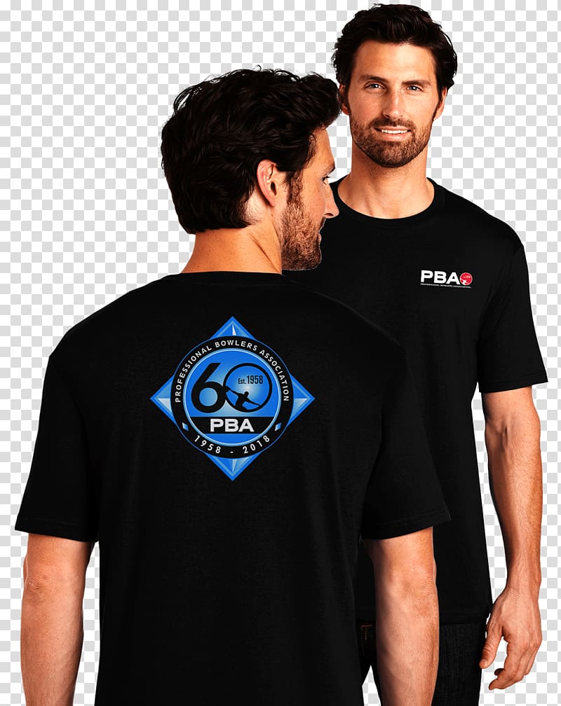 T-shirt Sleeve Clothing Crew neck, professional bowling shirts transparent background PNG clipart