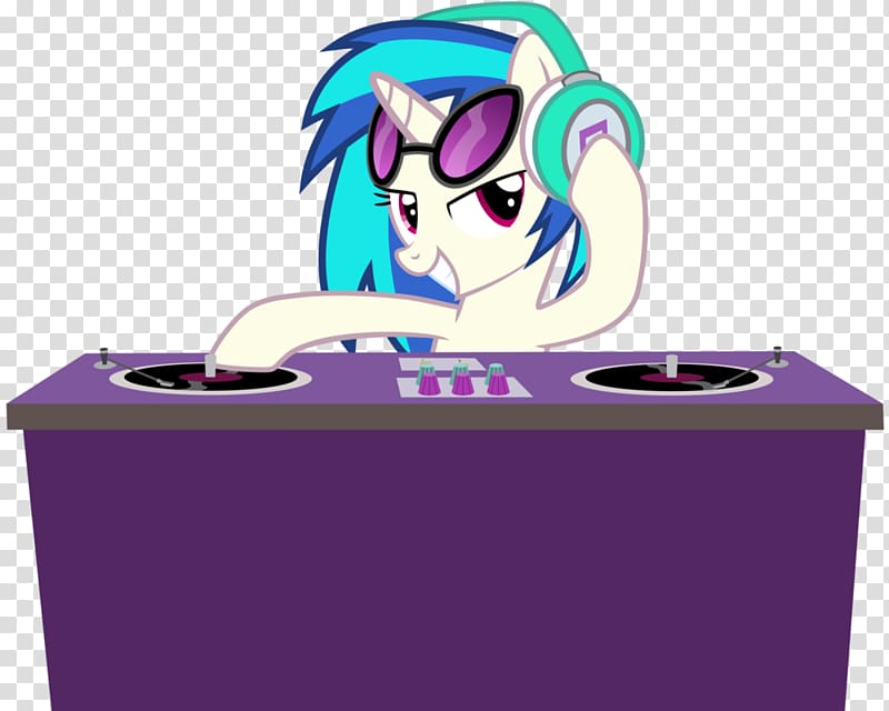 Pony Twilight Sparkle Scratching Phonograph record Disc jockey, vinyls transparent background PNG clipart