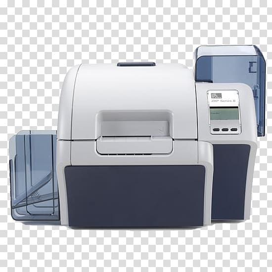 Card printer Zebra Technologies Printing Magnetic stripe card, bargaining chip transparent background PNG clipart