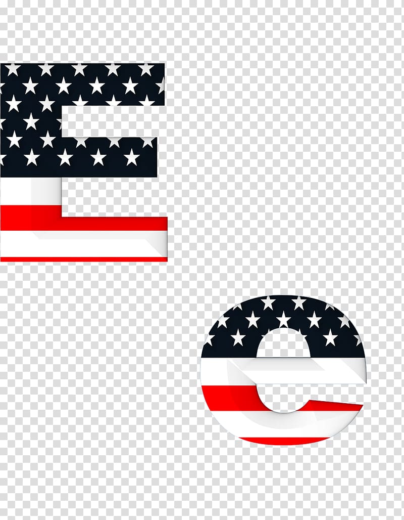 Flag of the United States Alphabet Letter, united states transparent background PNG clipart