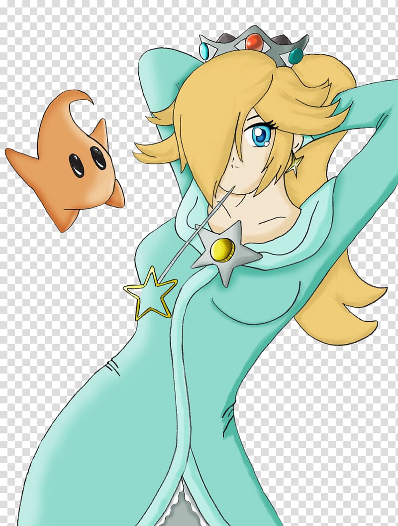 Rosalina Princess Peach Luigi Mario Wii U, luigi transparent background PNG clipart