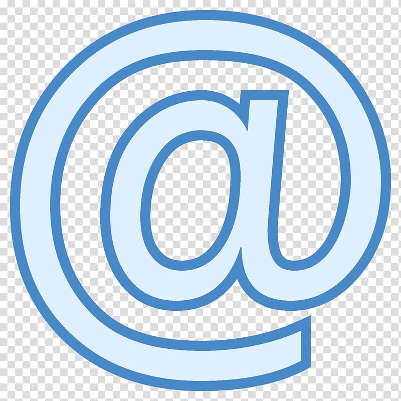 @ illustration, Email address Computer Icons Internet At sign, email icon transparent background PNG clipart