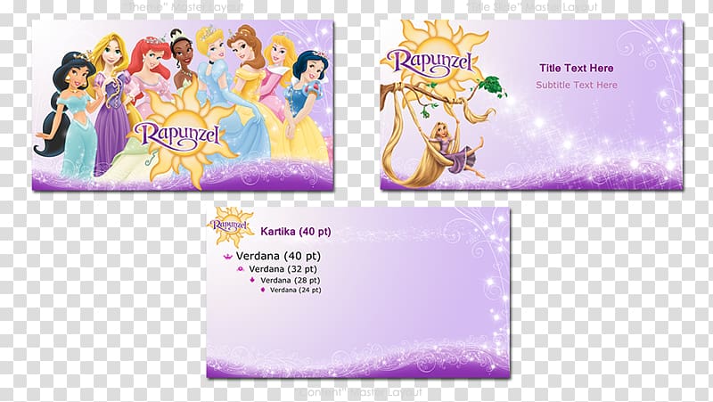 Rapunzel Template Microsoft PowerPoint The Walt Disney Company Minnie Mouse, creative certificate transparent background PNG clipart