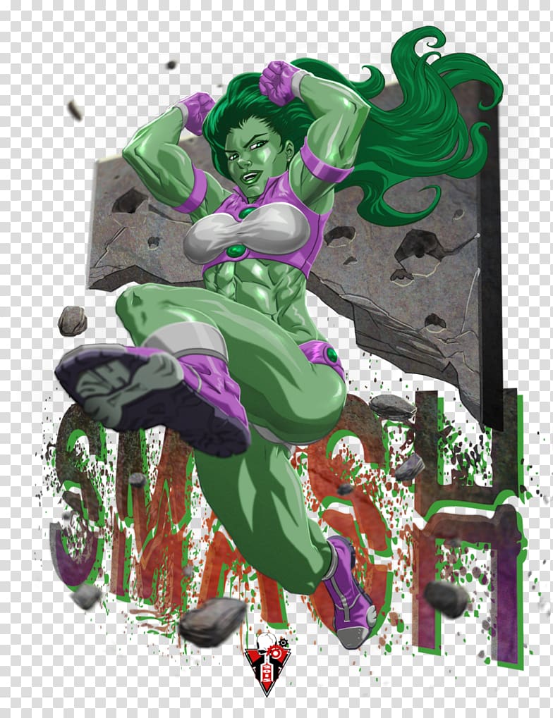 She-Hulk T-shirt Betty Ross Art, she hulk transparent background PNG clipart