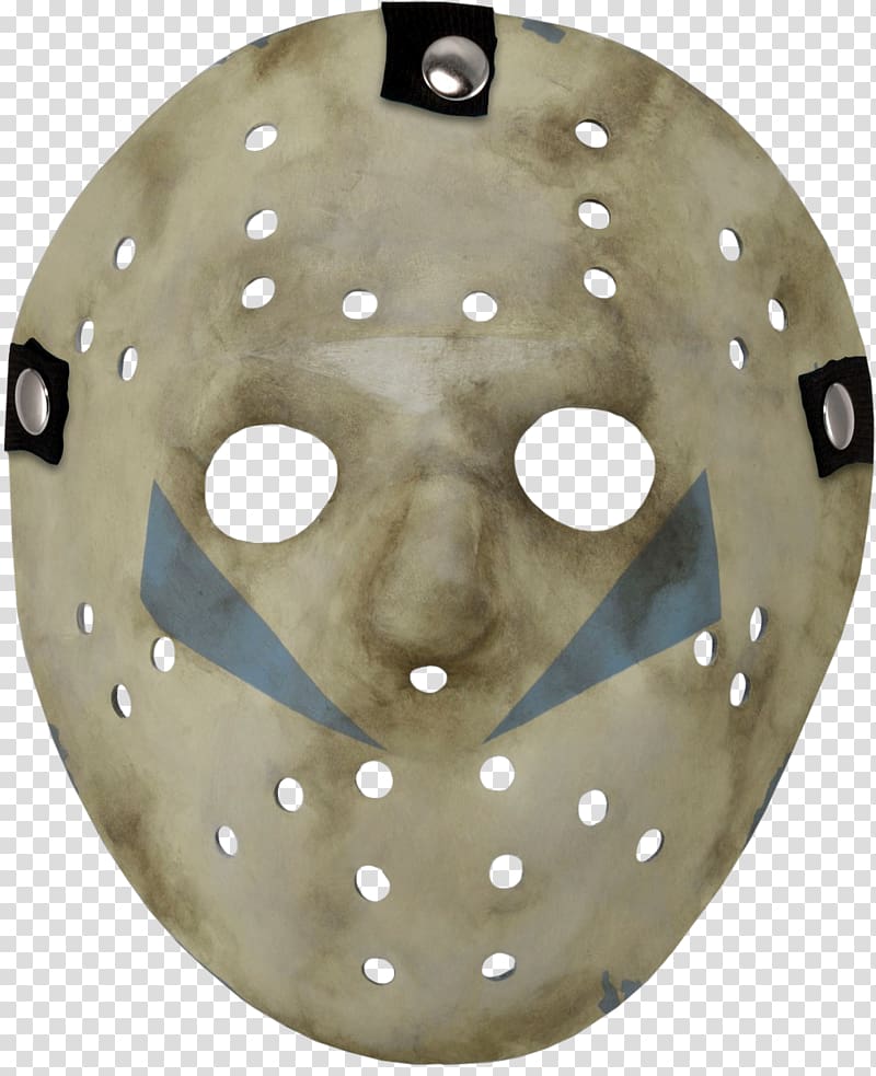 Jason Voorhees Friday the 13th National Entertainment Collectibles Association Mask Prop replica, mask transparent background PNG clipart