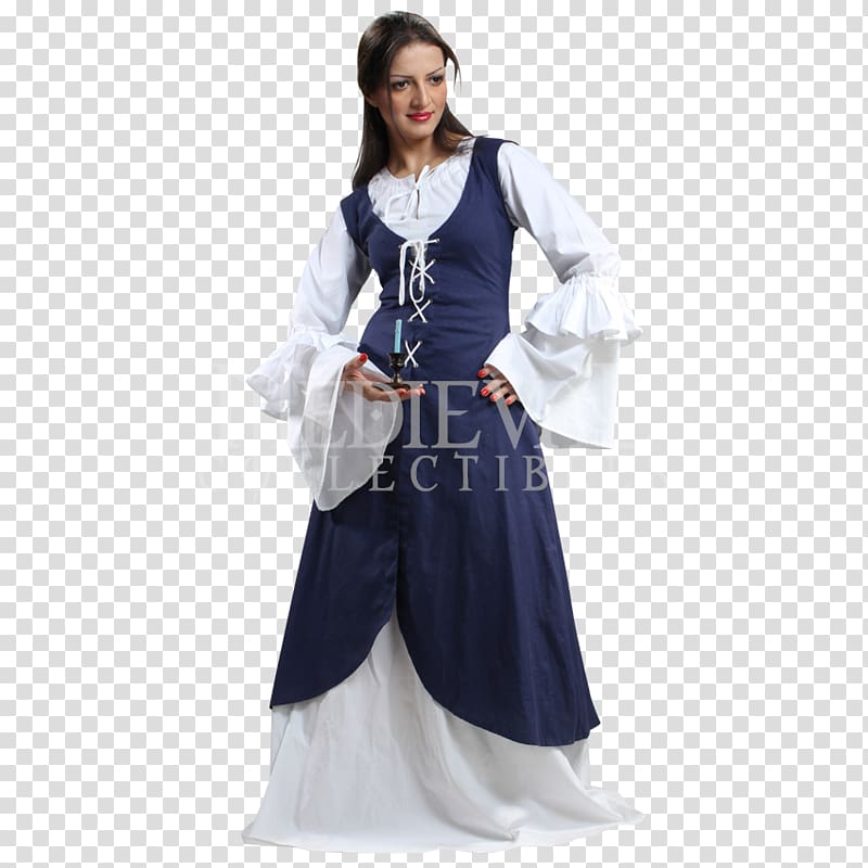 Robe Costume Dress Gown Chemise, renaissance dress transparent background PNG clipart