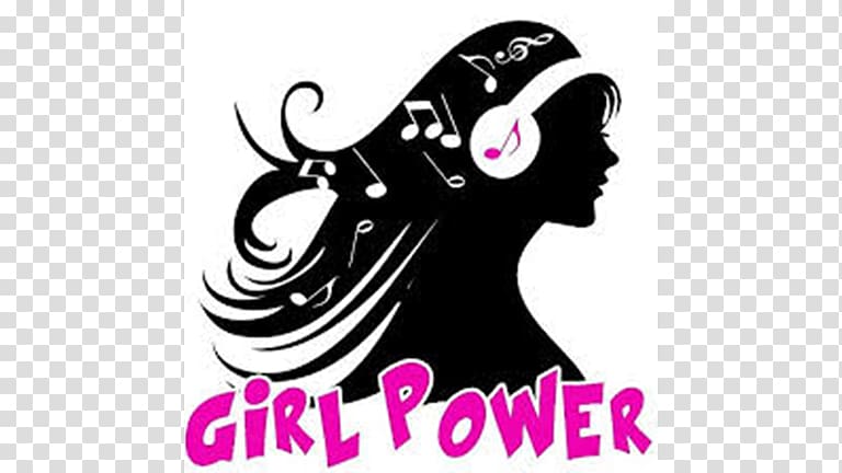 Pink blush girl power Royalty Free Vector Image