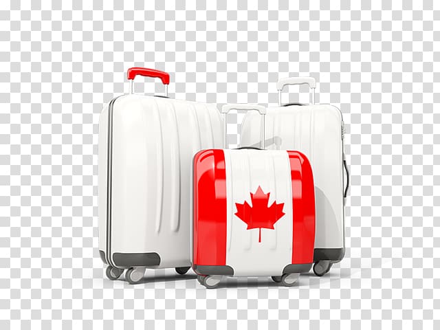 Flag of Canada Flag of Afghanistan, Suitcase illustration transparent background PNG clipart