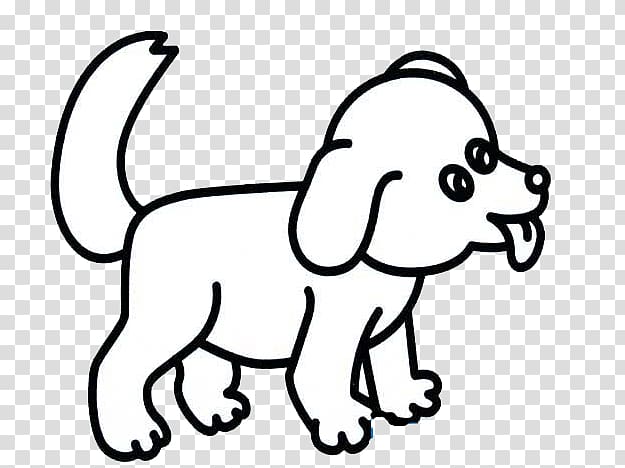 dog tongue clipart