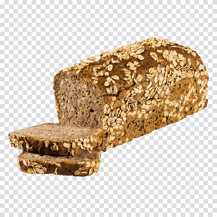 Rye bread Graham bread Pumpernickel Brown bread, Brot transparent background PNG clipart