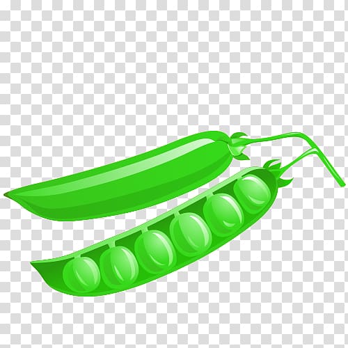 Pea Vegetable, Cartoon peas transparent background PNG clipart
