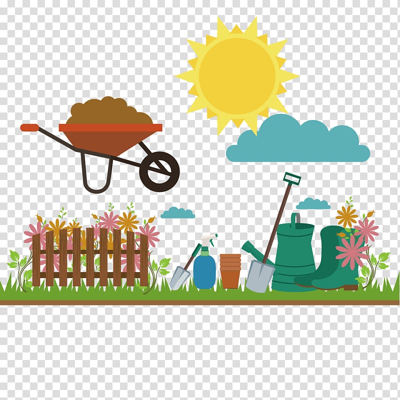 Graphic design Adobe Illustrator Illustration, Plant Farm Tools transparent background PNG clipart