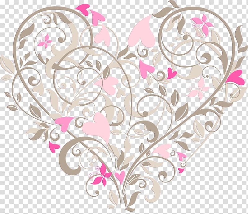 Heart Wedding invitation, amour transparent background PNG clipart