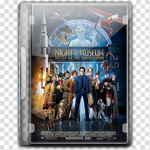Night at the Museum Battle of the Smithsonian case, poster action figure film, Night At The Museum 2 transparent background PNG clipart