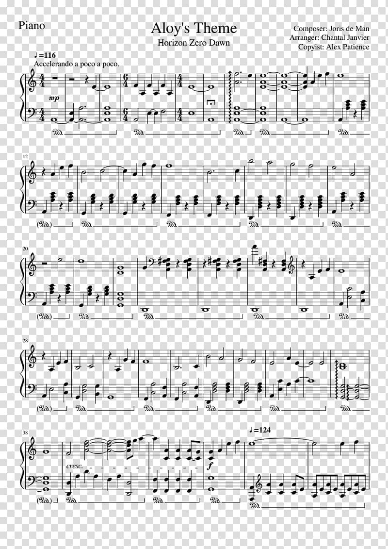 Symphony No. 7 Symphony No. 9 Symphony No. 5 Piano Sheet Music, piano transparent background PNG clipart