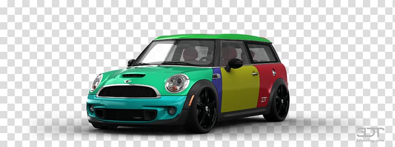 Mini E Compact car Automotive design, John Cooper Works transparent background PNG clipart