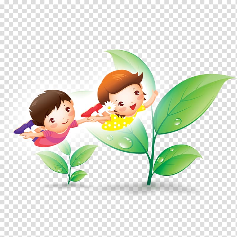 Child Boy Girl Illustration, Happy Children transparent background PNG clipart