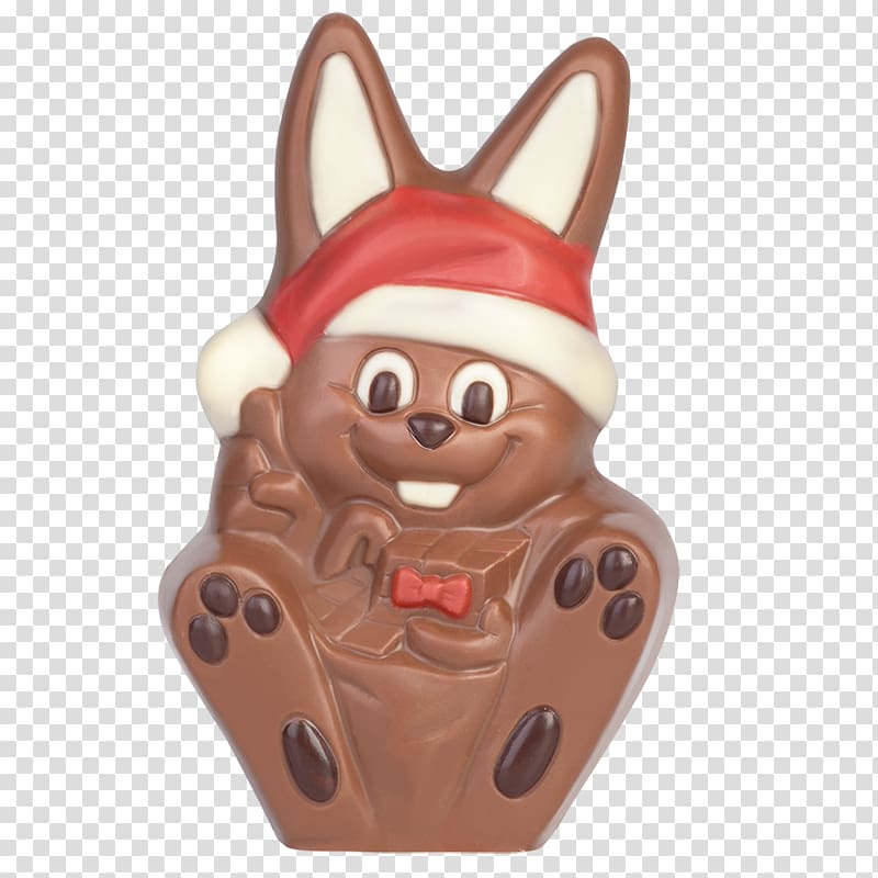 Chocolate bunny Praline Christmas Easter, cocoa transparent background PNG clipart