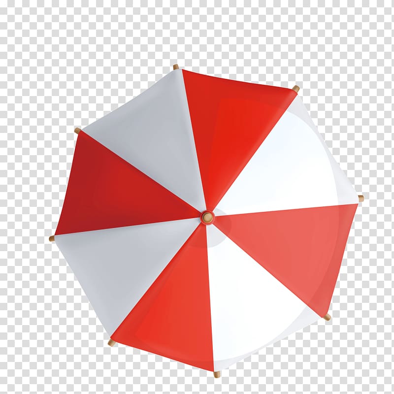 Red Geometry Umbrella, Red umbrella transparent background PNG clipart