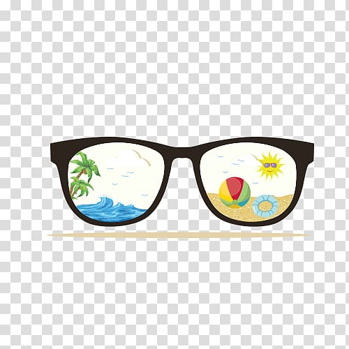 Free download | Black Wayferer-style sunglasses illustration, Summer  vacation Package tour Tales of a Fourth Generation Textile Executive, glasses  transparent background PNG clipart | HiClipart