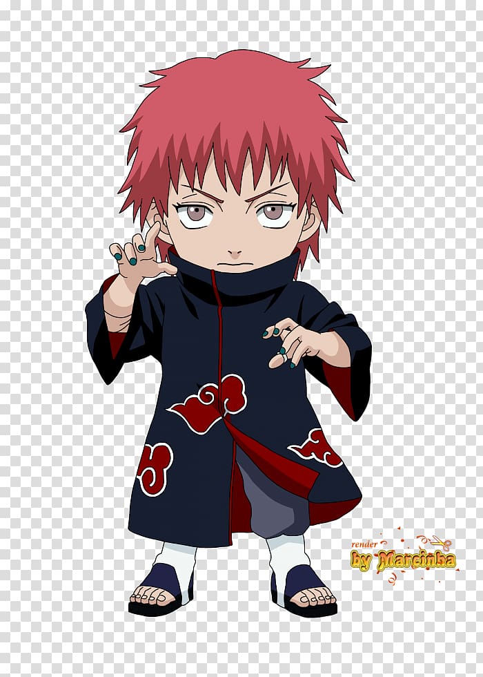 Sasori Pain Itachi Uchiha Deidara Hidan, Chibi transparent background PNG clipart