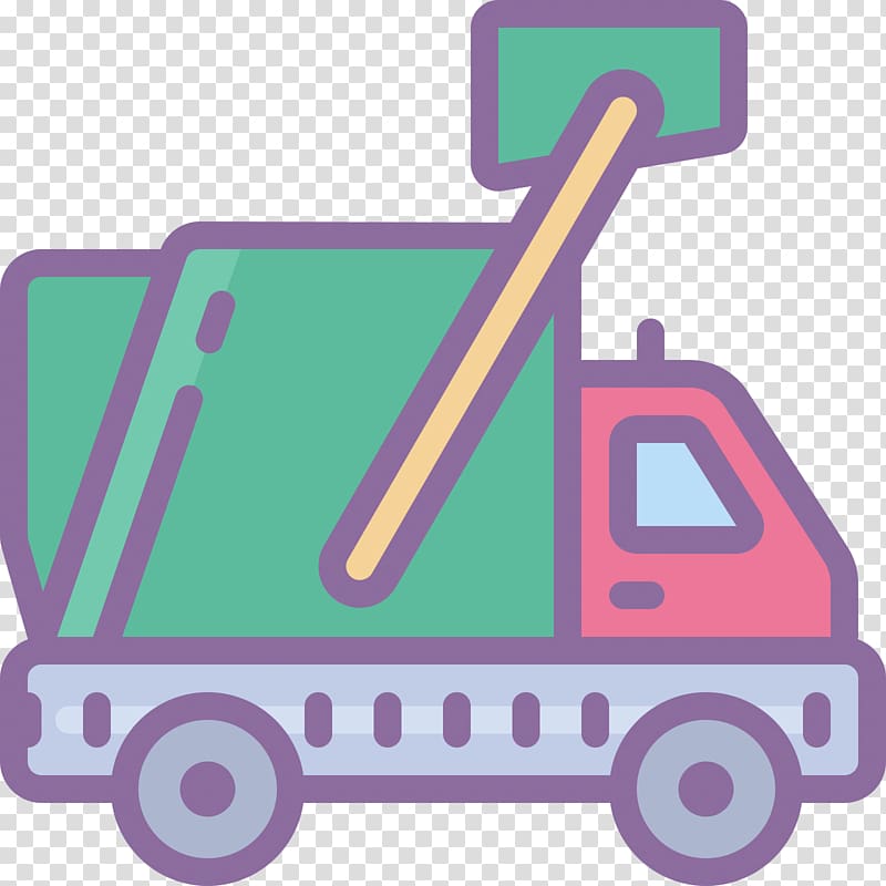 Computer Icons Car Towing , garbage truck transparent background PNG clipart