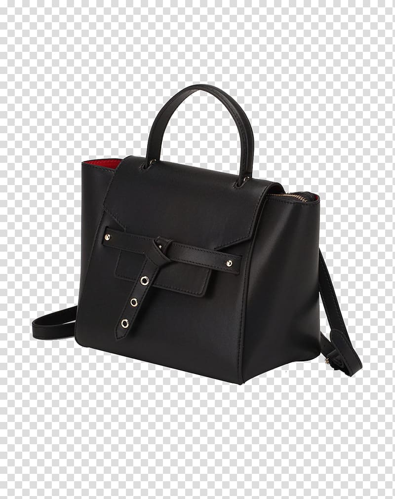 Handbag Black, saturday black belt bag transparent background PNG clipart