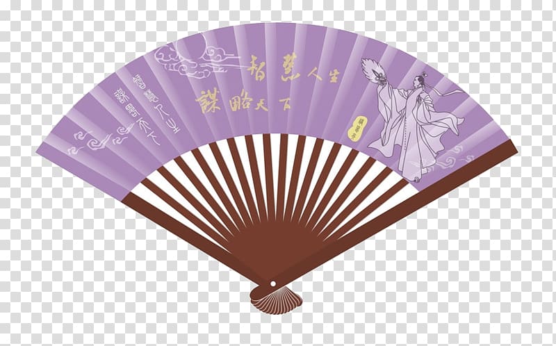Hand fan, Chinese fan sub transparent background PNG clipart