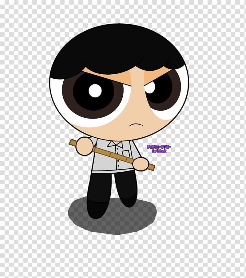 Black hair Character , afraid transparent background PNG clipart