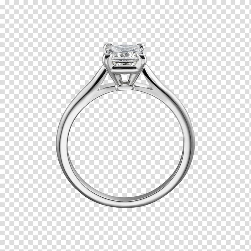 Ring Platinum Gemological Institute of America Jewellery Solitaire, engagement ring transparent background PNG clipart